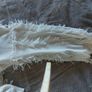 Frayed Look Cream Cardigan Image 3