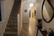 Small round mirror