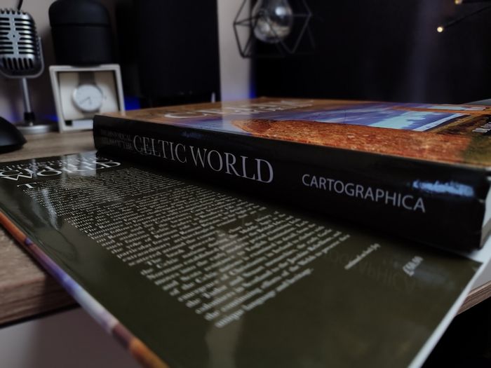 The Historical Atlas of The Celtic World ! RRP 60 Pounds ! Beautiful and Rare Hardcover ! 2010 ! by Cartographica !