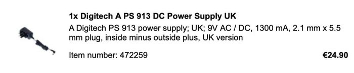 Digitech A PS 913 DC Power Supply