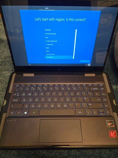 HP ENVY x360 13-ag0003na - Ryzen 7 2700U - 8GB RAM - 512GB SSD - Touchscreen