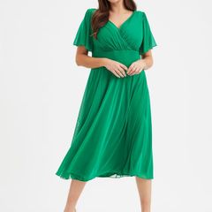 Scarlett & Jo BNWT Green Dress Size 16