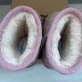 Girls Pink Metallic Classic Uggs - Excellent Condition Image 6