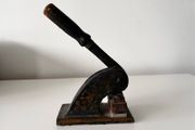 Antique Cast Iron Embossing Press