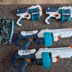 Nerf xShot gun bundle with bullets