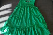 Girls green dress NEXT size 2-3 years