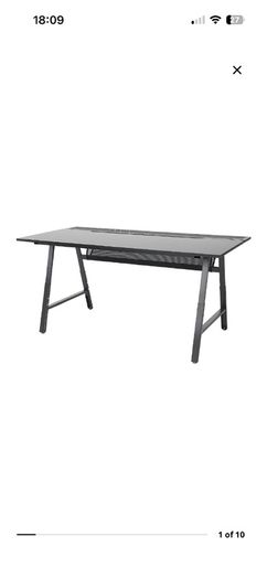 IKEA gaming desk.