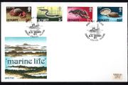 1973 Jersey Marine Life Commemorative Stamps First Day Cover (FDC)