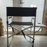 Extra-Wide New Folding Directors Chair Image 2