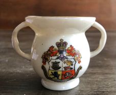 Victoria China Miniature Isle Of Man Urn
