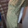 Stunning Vintage Polka Dot Dress Original 1950s Image 2