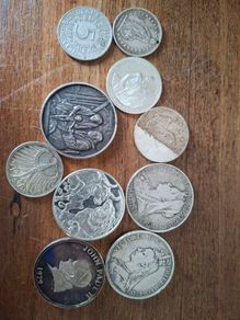 Silver coins ,medal lot