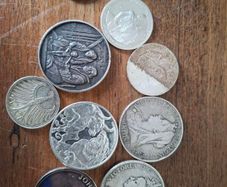 Silver coins ,medal lot