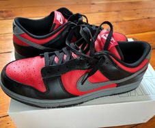 Nike Dunk Low By You custom BIKE lettering