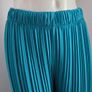Worn once, like new. Fully lined beautiful dressy Turquoise pleated trousers. Fit 10-14. Image 3
