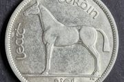 Ireland 1941 Silver Half Crown coin.