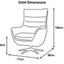 Leather chairs Swivel chairs for sale in Dublin Image 4