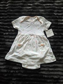 9months, With Tags Carter's Baby Dress with Bodysuit