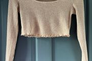 BNWOT SHEIN ladies crop top size 6