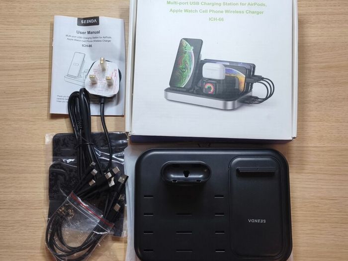 Multi-port USB Charging station 6 in 1