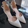 Perfect Bridal Ella Mid Heel Bridal Shoes Image 5