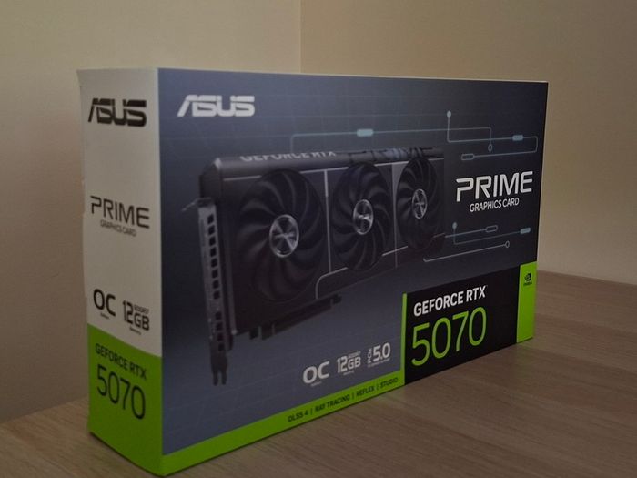 Asus Prime GeForce RTX 5070 OC 12GB 192-Bit GDDR7 PCI Express 5.0 DLSS 4.0 Graphics Car