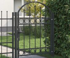 Steel Garden Fence Gate 104x125 cm