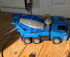 Bruder Man TGA cement mixer toy truck (1:16 scale)