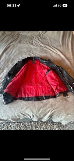 Leather jacket