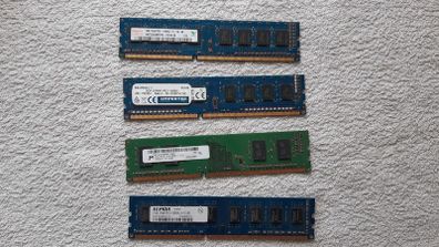 PC Memory RAM DDR3 240 Pin - 1GB and 2GB sticks