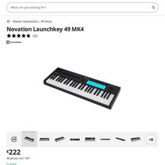 Novation Launchkey 49 Keyboard
