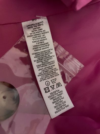 Dunnes ladies pink blazer size 12 - New