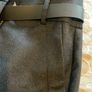 Gerard Darel Grey Wool Skirt - Size 44- UK 16 - New Without Tags Image 5