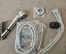 Kitchen tap, mixer with pull out, chrome, NEW