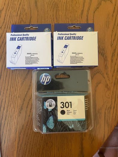 Black ink cartridges
