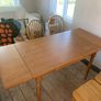 extendable dining room table & chairs for sale & collection Image 3