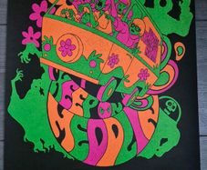 Scooby-doo Blacklight Poster