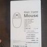 New Magic crystal bluetooth mouse ipad wireless mute Dual-mode white Image 3