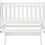 White Mothercare gliding crib Image 2