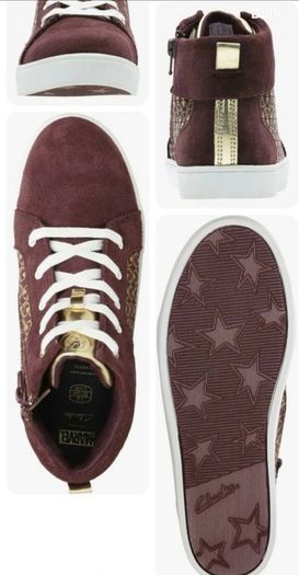 Clarks hi top trainer 13 G UK / 32 EURO NEW