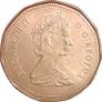 Canada 1 Dollar, 1987 Image 2