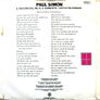 Paul Simon - You Can Call Me Al Vinyl, 12", 45 RPM 1986 Image 2