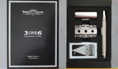 DE shaving razor 3one6