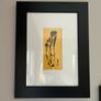 3 framed African style prints Image 4