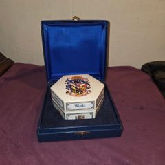 Royal Doulton P&O Cruises Canberra World Cruise 1989 Commemorative bonechina Box