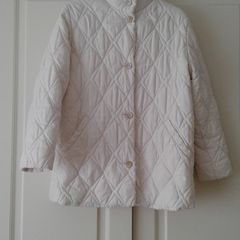 Quilted White Jacket.