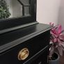 Black Elegant Living Room Cabinet Unit Image 3