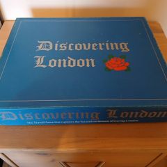 vintage discovering london board game