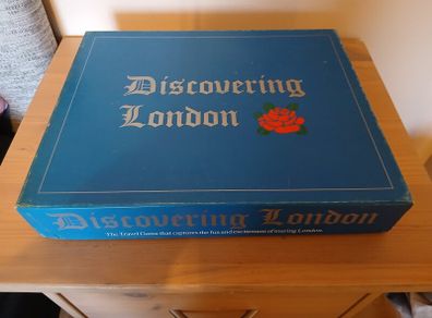 vintage discovering london board game