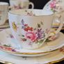 Vintage Royal Crown Derby China "Derby Posies" Bone China Tea Set Image 5